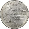 سکه کوارتر دلار 2007P ایالتی (واشنگتن) - MS61 - آمریکا