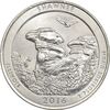 سکه کوارتر دلار 2016P جنگل ملی شاونی - MS62 - آمریکا