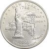 سکه کوارتر دلار 2001D ایالتی (نیویورک) - AU58 - آمریکا