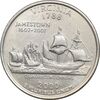 سکه کوارتر دلار 2000D ایالتی (ویرجینیا) - AU55 - آمریکا