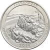 سکه کوارتر دلار 2014P پارک ملی شناندوا - AU58 - آمریکا