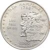 سکه کوارتر دلار 2000D ایالتی (نیوهمشایر) - AU58 - آمریکا