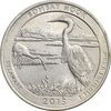 سکه کوارتر دلار 2015D بمبئی هوک - AU58 - آمریکا