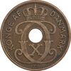 سکه 5 اوره 1928 کریستیان دهم - EF45 - دانمارک