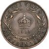 سکه 1 سنت 1913 نیوفاندلند جرج پنجم - EF45 - کانادا