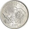 سکه کوارتر دلار 2000P ایالتی (کارولینای جنوبی) - MS63 - آمریکا