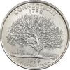 سکه کوارتر دلار 1999D ایالتی (کنکتیکت) - AU55 - آمریکا