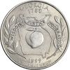 سکه کوارتر دلار 1999P ایالتی (جورجیا) - MS61 - آمریکا
