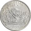 سکه کوارتر دلار 2006P ایالتی (کلرادو) - AU58 - آمریکا
