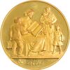 مدال طلا 50 گرمی یادبود شهبانو فرح به مناسبت روز مادر (با جعبه فابریک) - PF63 - محمد رضا شاه