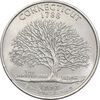 سکه کوارتر دلار 1999D ایالتی (کنکتیکت) - AU55 - آمریکا