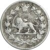 سکه 500 دینار 1326 تصویری (6 بزرگ) - VF30 - محمد علی شاه