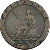 سکه 1 پنی 1797 جرج سوم - VF25 - بریتانیا