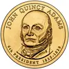 1 دلار جان کوئینسی آدامز - USA 1 Dollar copper coin - Presidential - John Quincy Adams