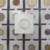 سکه 500 دینار 1323 تصویری (سایز کوچک) - EF45 - مظفرالدین شاه