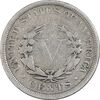 سکه 5 سنت 1907 نماد آزادی - VF35 - آمریکا