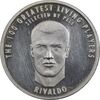 مدال نقره یادبود 100 سالگی فیفا 2004 - PF62 - ریوالدو