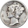 سکه 1 دایم 1942S مرکوری - EF40 - آمریکا