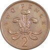سکه 2 پنس 1993 الیزابت دوم - EF45 - انگلستان