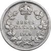 سکه 5 سنت 1909 ادوارد هفتم - EF40 - کانادا