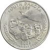 سکه کوارتر دلار 2006P ایالتی (داکوتای جنوبی) - AU - آمریکا