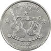 سکه کوارتر دلار 2002P ایالتی (تنسی) - AU - آمریکا