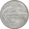 سکه کوارتر دلار 2007D ایالتی (واشنگتن) - AU - آمریکا