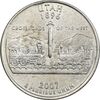 سکه کوارتر دلار 2007D ایالتی (یوتا) - AU - آمریکا