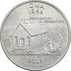 سکه کوارتر دلار 2004P ایالتی (آیووا) - AU - آمریکا