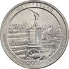 سکه کوارتر دلار 2011D (پارک ملی نظامی گتیسبرگ) - MS62 - آمریکا