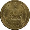 سکه 10 دینار 1321 برنز - MS62 - محمد رضا شاه