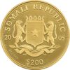 مدال طلا یادبود مسجد الاقصی - PF64 - جمهوری سومالی