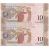 اسکناس 10 بولیوار 2009 جمهوری بولیواری - جفت - UNC63 - ونزوئلا