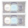 اسکناس 10 پیاستر بدون تاریخ (1998-1999) جمهوری عربی - محی الدین الغریب - آبی - جفت - UNC63 - مصر
