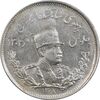 سکه 2000 دینار 1308 تصویری - MS63 - رضا شاه