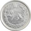 سکه 2000 دینار 1337 تصویری - AU50 - احمد شاه
