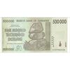 اسکناس 500000 دلار 2008 جمهوری - تک - UNC63 - زیمبابوه