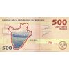 اسکناس 500 فرانک 2015 جمهوری - تک - UNC64 - بوروندی