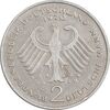 سکه 2 مارک 1970G جمهوری فدرال - EF40 - آلمان