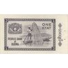 اسکناس یک کیات بدون تاریخ (1965) برمه پس از استقلال - تک - UNC62 - میانمار