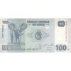 اسکناس 100 فرانک 2007 جمهوری دموکراتیک - تک - UNC63 - کنگو