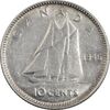 سکه 10 سنت 1946 جرج ششم - MS61 - کانادا