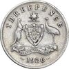 سکه 3 پنس 1926 جرج پنجم - EF40 - انگلستان