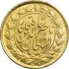 سکه طلا 1 تومان تصویری 1299 - MS63 - ناصرالدین شاه
