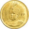 سکه طلا 5000 دینار 1334 تصویری - MS63 - احمد شاه