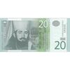 اسکناس 20 دینار 2013 جمهوری - تک - UNC64 - صربستان