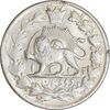 سکه 2 قران 1322 - با کنگره - MS62 - مظفرالدین شاه