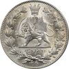 سکه 2000 دینار 1330 خطی - شیر متفاوت - MS63 - احمد شاه