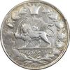 سکه 2000 دینار 1303/1 - سورشارژ تاریخ - صاحبقران - VF30 - ناصرالدین شاه