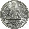 سکه 5000 دینار 1306 تصویری - ضرب لنینگراد - MS65 - رضا شاه